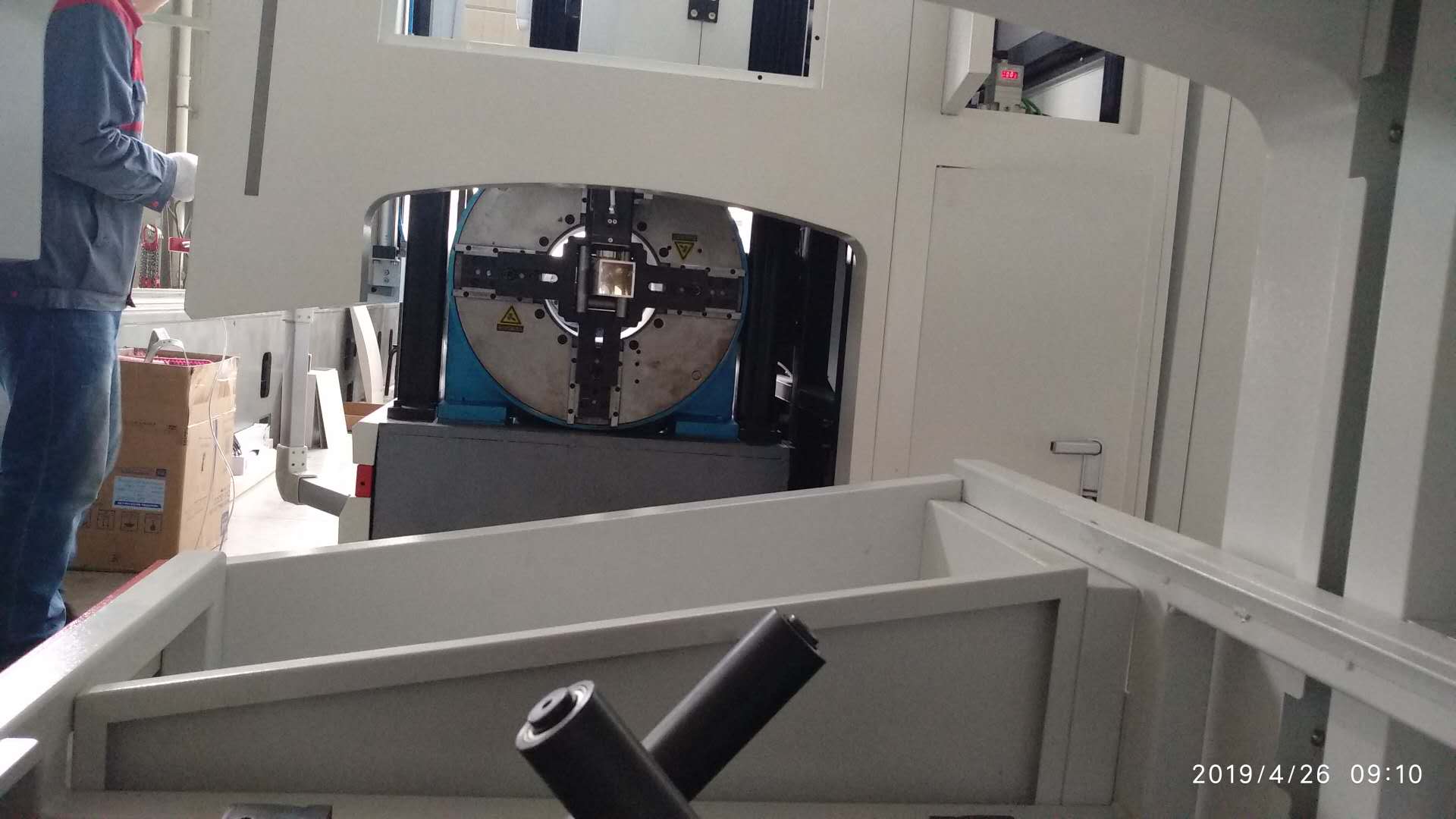 激光切管卡盤應(yīng)用現(xiàn)場